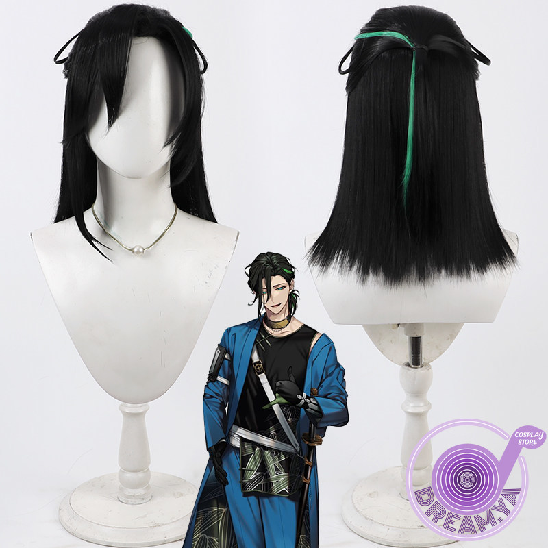 Synthetic Wigs - Peruca de Cosplay Sasanuki Touken Ranbu