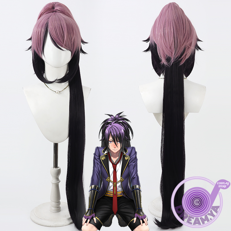 Synthetic Wigs - Fudou yukimitsu peruca cosplay touken ranbu