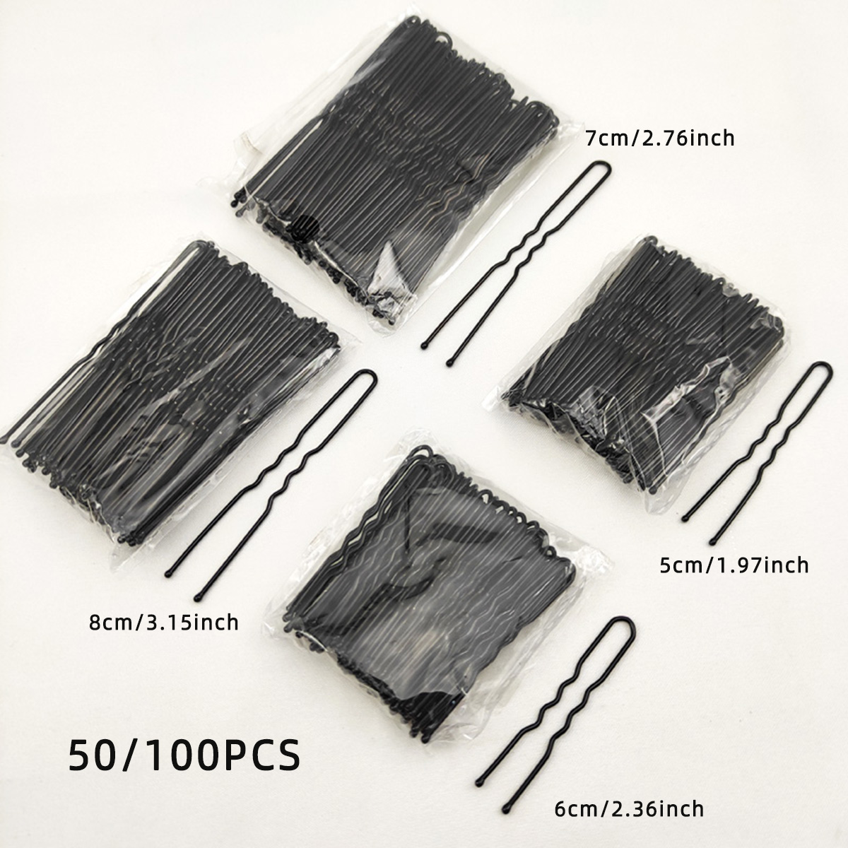 50/100 pçs feminino 5/6/7/8 cm - Hair Bundles avaliação e preço