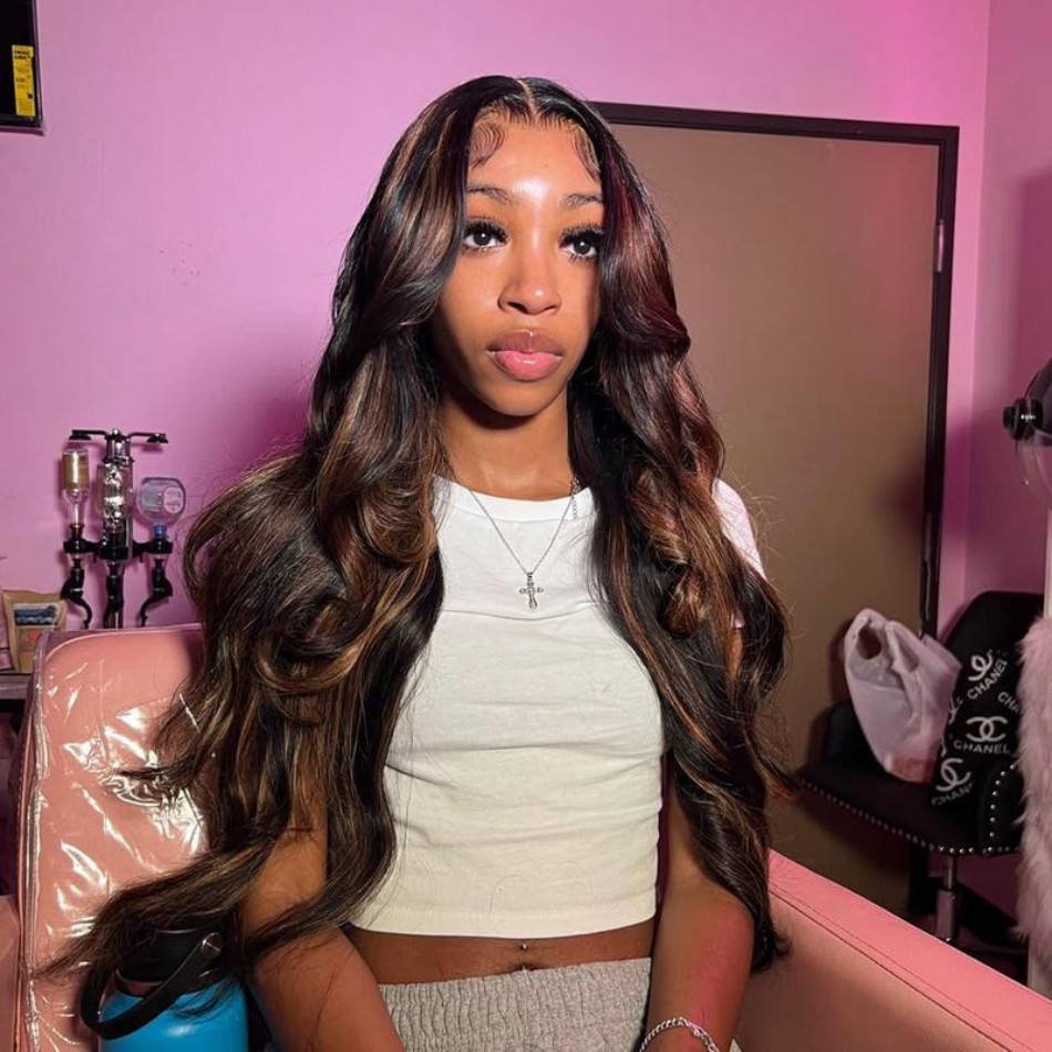 Peruca de Cabelo Humano Ondula - Hd Lace Frontal Wig Human Hair Pre Plucked avaliação e preço