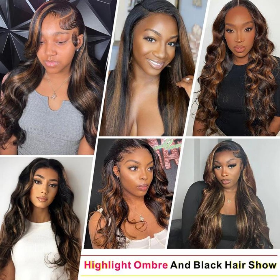 Peruca de Cabelo Humano Ondula - Hd Lace Frontal Wig Human Hair Pre Plucked avaliação e preço