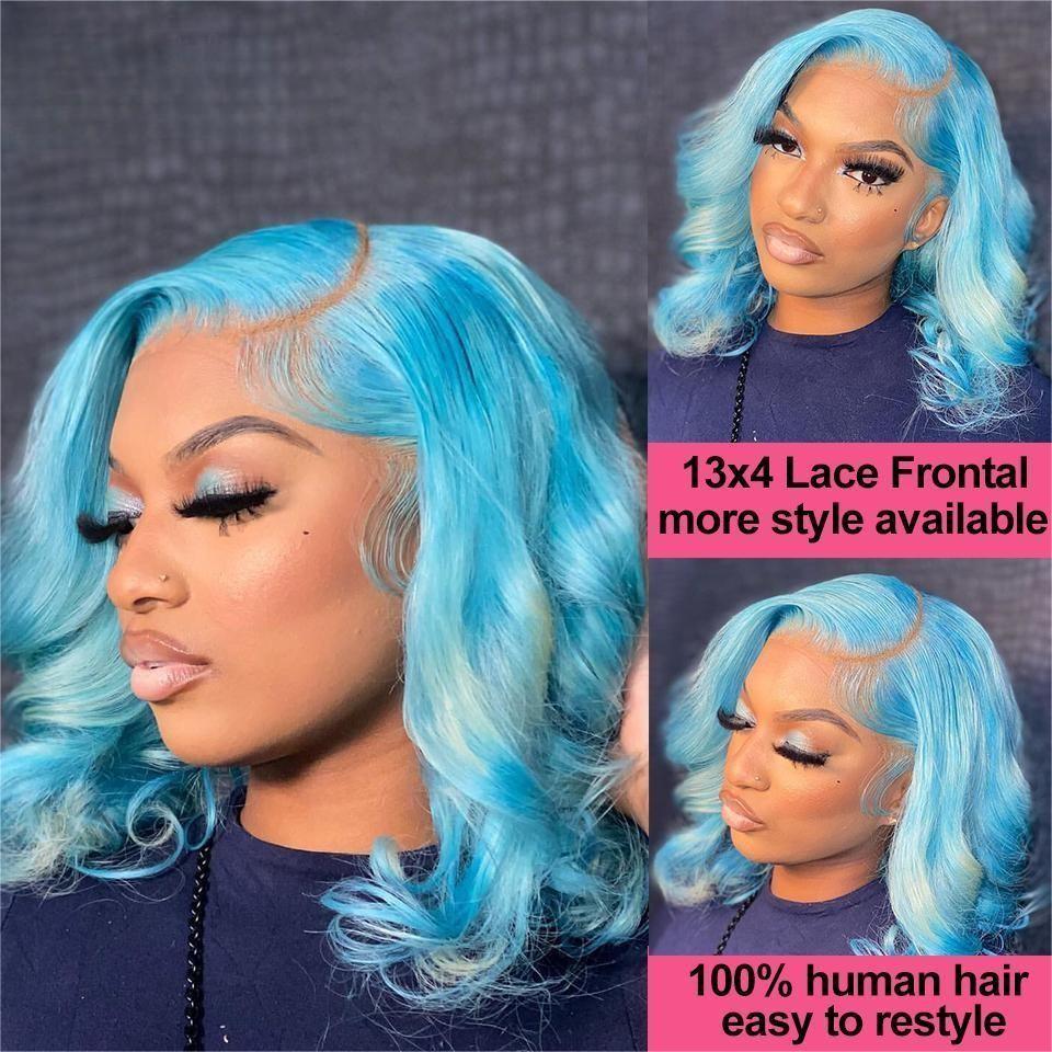 Peruca curta, lisa, estilo «bo - Short Pixie Cut Wig Human Hair Cheap avaliação e preço